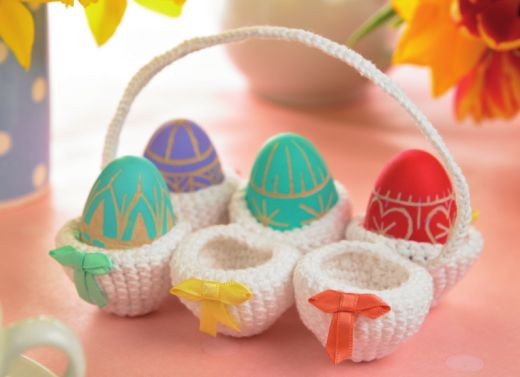 Crochet Egg Basket