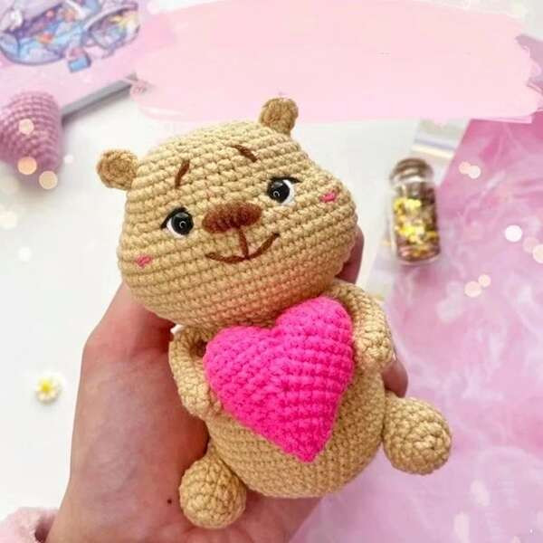 Crochet Smiley Bear