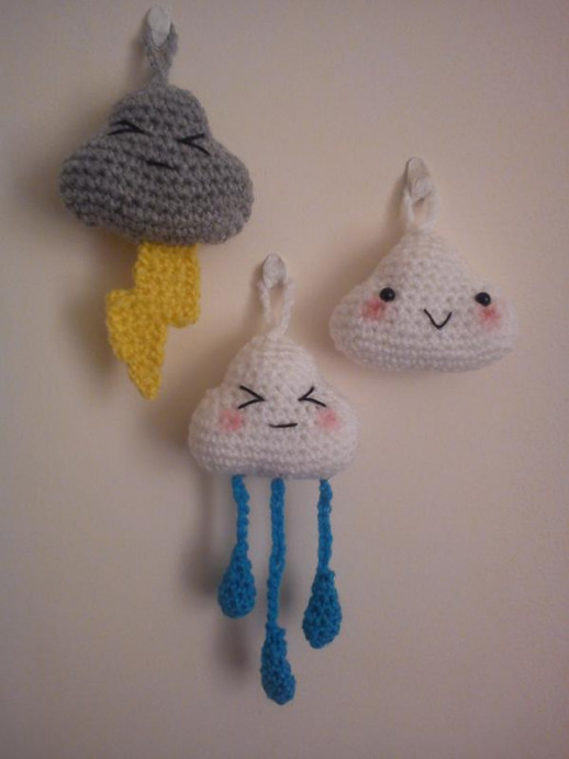 Crochet Cloud Amigurumi