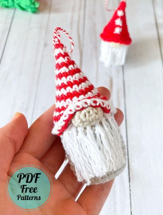 Crochet Christmas Gnome Amigurumi