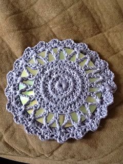 Crochet Pretty CD Hotpad