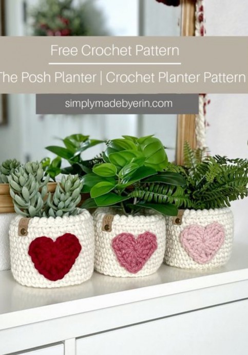 Crochet Posh Planter (Free Pattern) – FREE CROCHET PATTERN — Craftorator