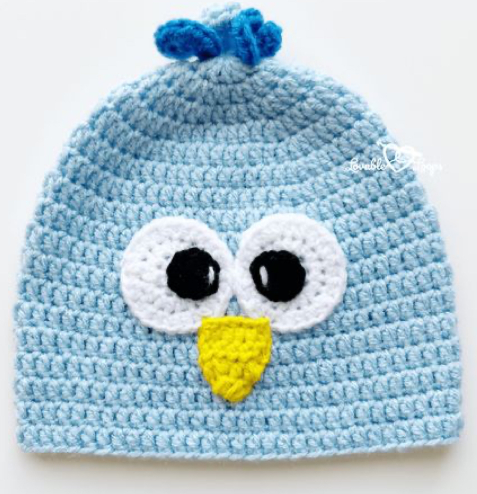 Crochet Bird Hat Pattern – FREE CROCHET PATTERN — Craftorator