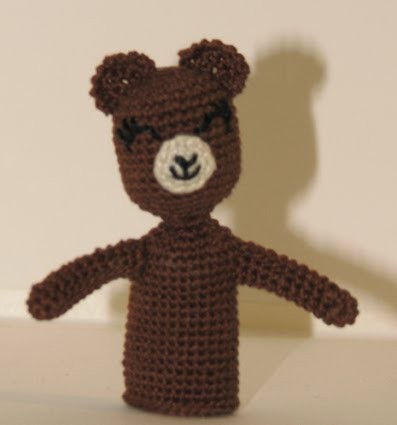 Crochet Brown Bear