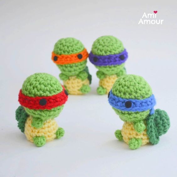 Crochet Ninja Turtle Amigurumi