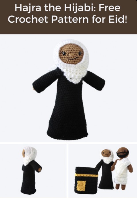 Hajra the Hijabi: Free Crochet Doll Pattern