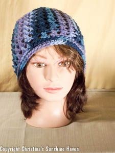 Crochet Crossed Friendship Hat