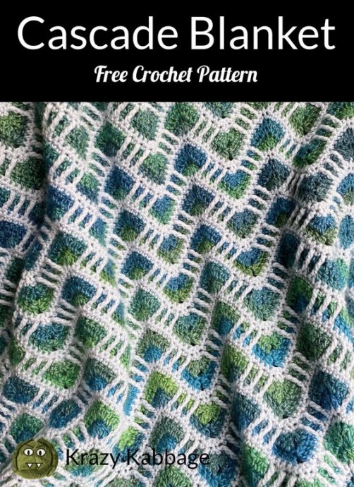 Crochet the Cascade Baby Blanket