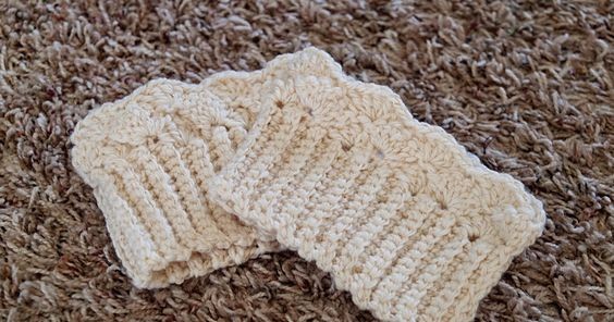 Crochet Two Ways Boot Cuffs