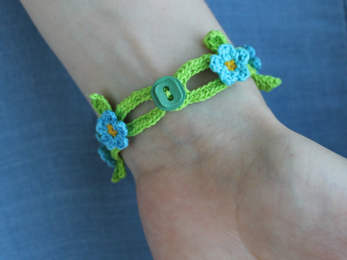 Crochet Summer Bracelet