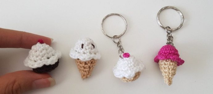 Crochet Icecream & Cupcake