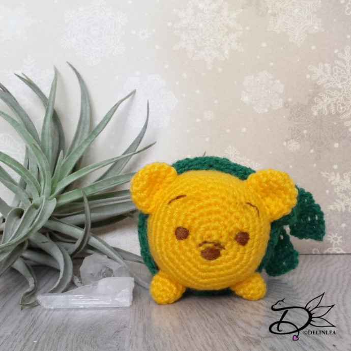 Crochet Winnie the Pooh Tsum Tsum Amigurumi Toy