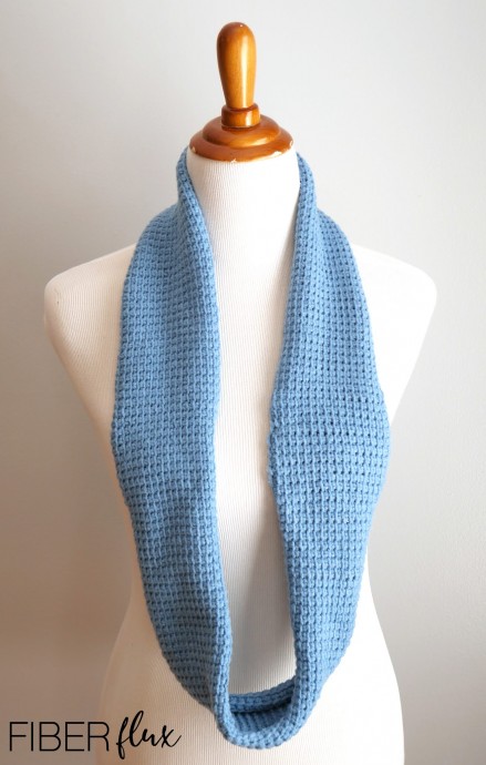 Crochet Smooth Sailing Infinity Scarf