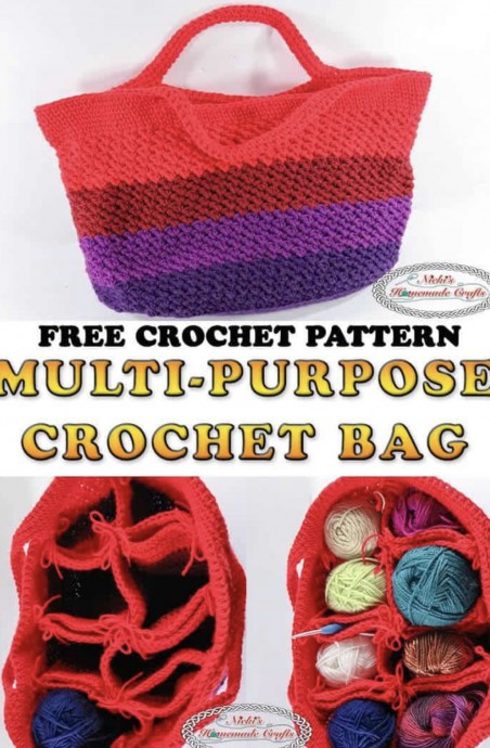 Crochet a Multipurpose Bag (Free Pattern)