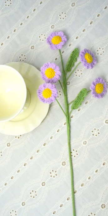 Crochet Daisy Flower