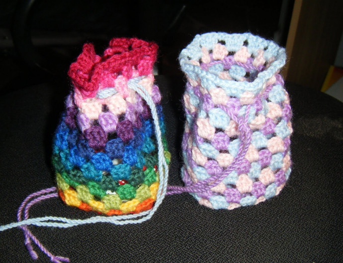 Crochet Granny Square Bag