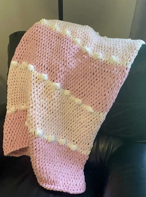 How to Crochet the Chunky Tunisian Throw Blanket (Free Pattern)