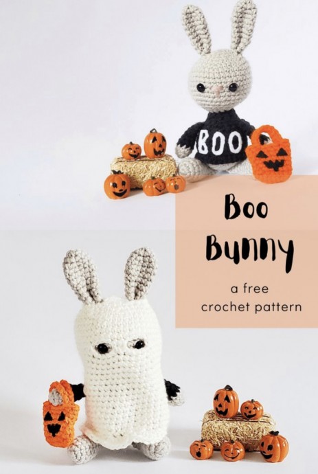 Crochet Boo Bunny (Free Pattern)