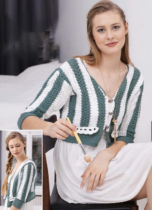 Crochet Trendy Short Jacket