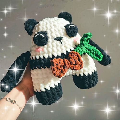 Crochet Plush Panda Amigurumi