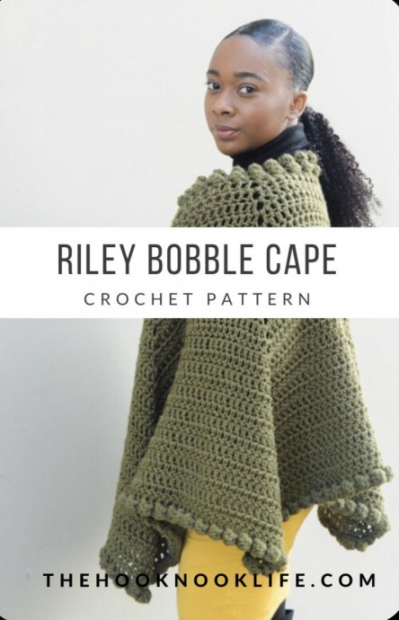 Riley Bobble Cape