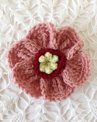 Crochet Elephant Ears Flower