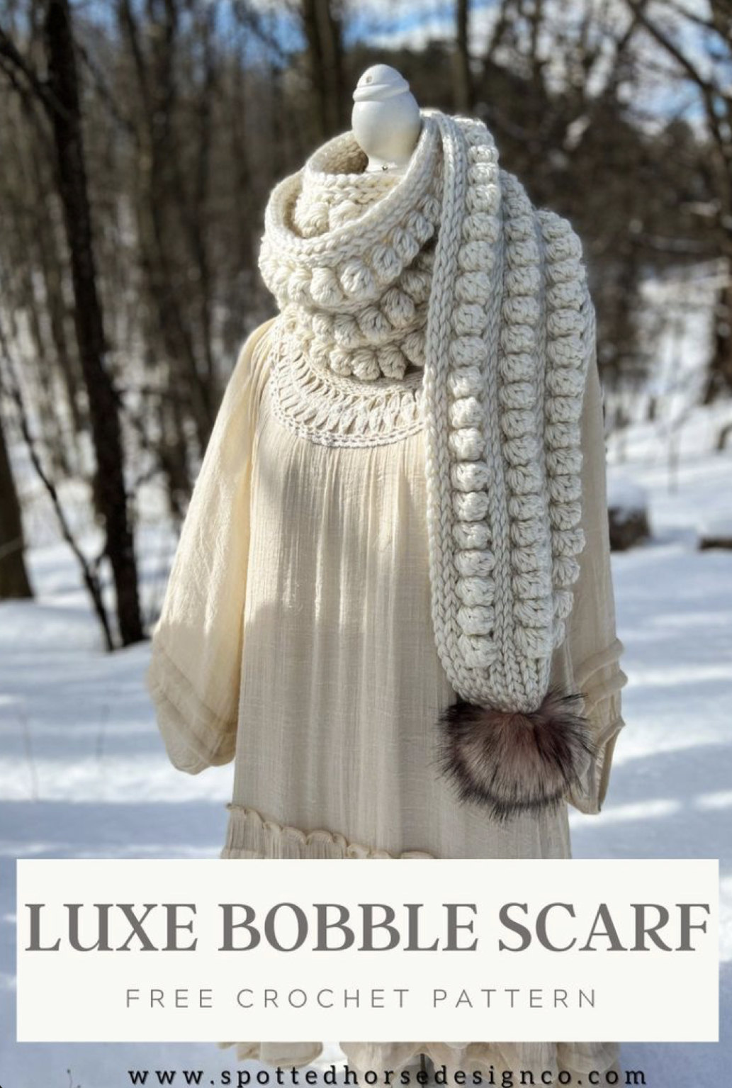 Crochet Chunky Scarf FREE CROCHET PATTERN — Craftorator