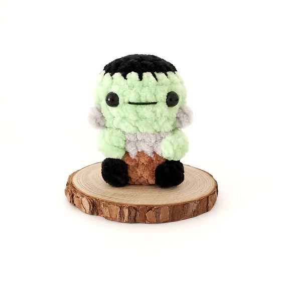 Crochet No-Sew Frankenstein