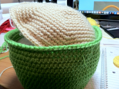 Crochet  Sand Buckets Pillow