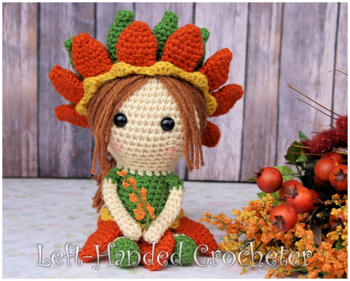 Crochet Delilah the Flower Girl