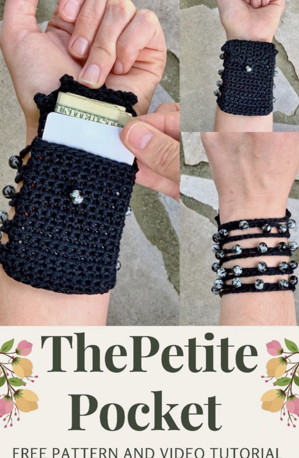 The Petite Pocket Wrist Wallet FREE CROCHET PATTERN — Craftorator