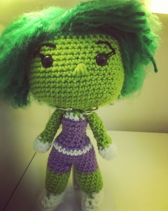 Crochet She-Hulk