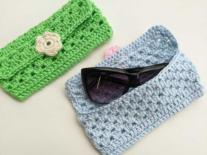 Crochet Eyeglasses (Sunglasses) Holder