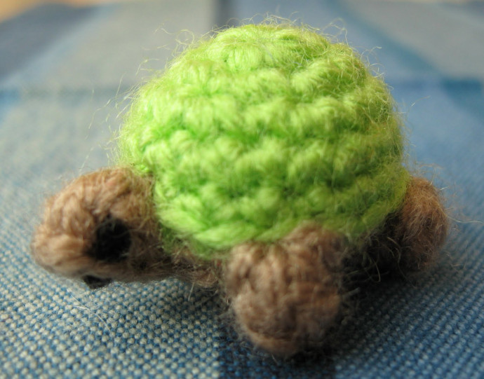 Crochet Teeny Tiny Turtle