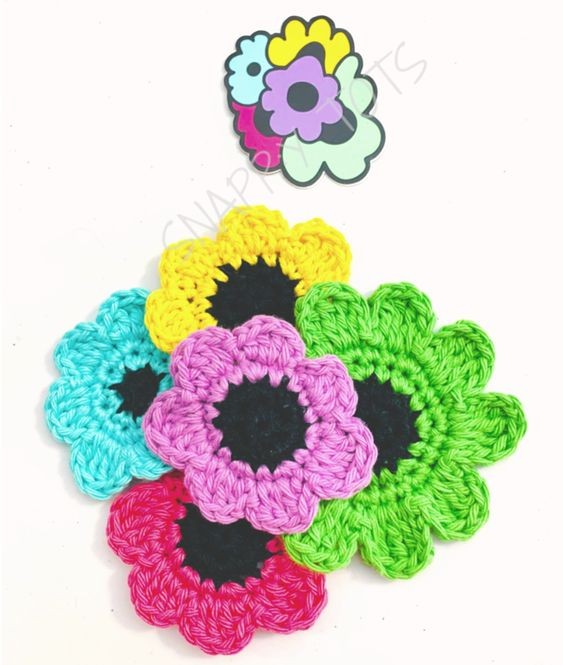 Crochet Beautiful Flowers