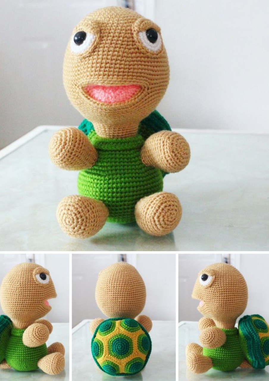 Crochet Buddy Turtle (Free Pattern) – FREE CROCHET PATTERN — Craftorator