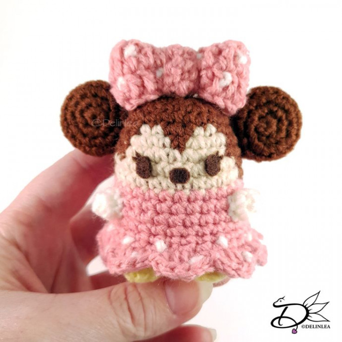 Crochet Amigurumi Minnie Ufufy Toy