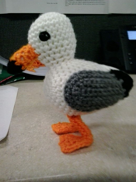 Crochet Adorable Seagull Amigurumi