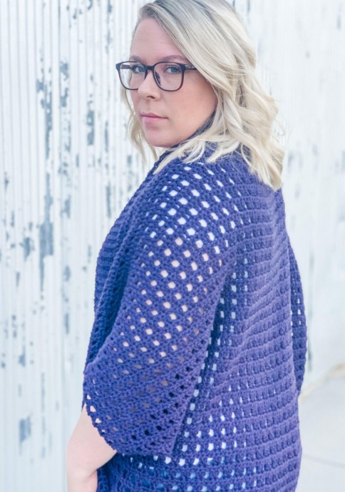 Crochet Marni Cocoon Cardigan (Free Pattern)