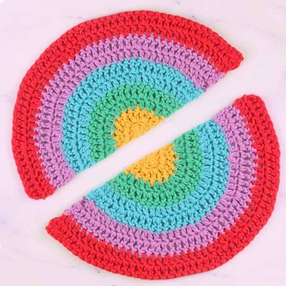 Crochet Half Circle