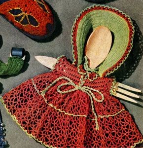 Crochet Kitchen Judy Potholder