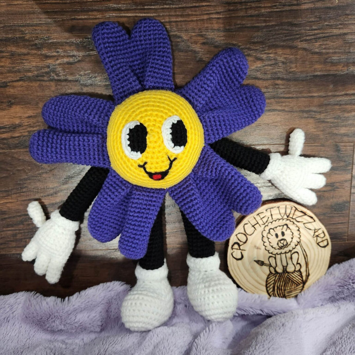 Crochet Dancing Daisy Amigurumi