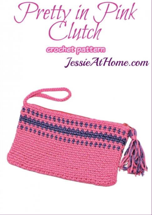 Pretty in Pink Clutch