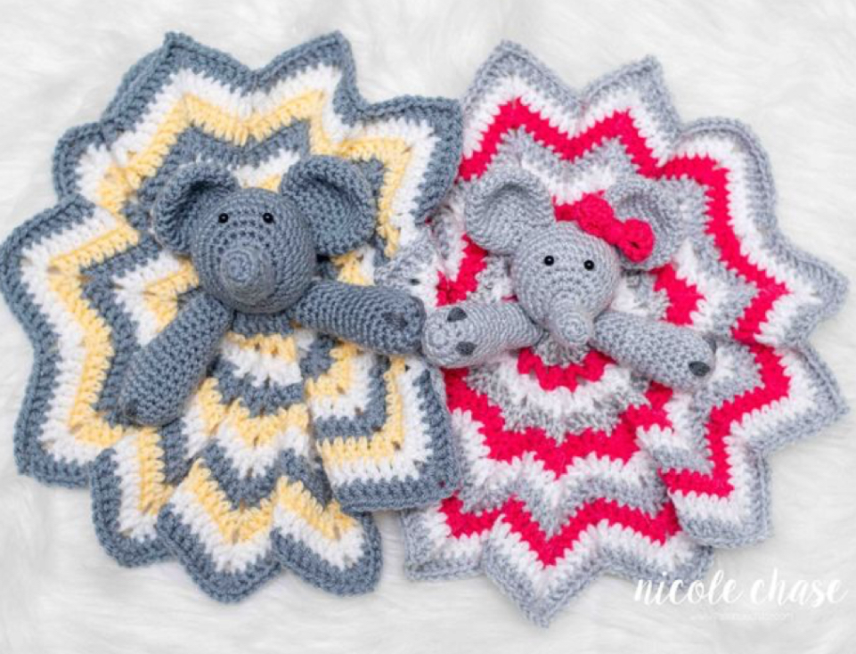 Crochet Elephant Lovey FREE CROCHET PATTERN — Craftorator