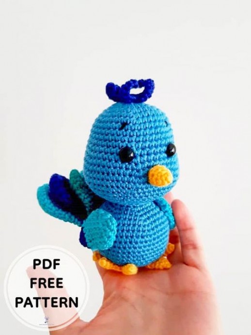 Crochet Peacock Pablo Amigurumi Free Pattern