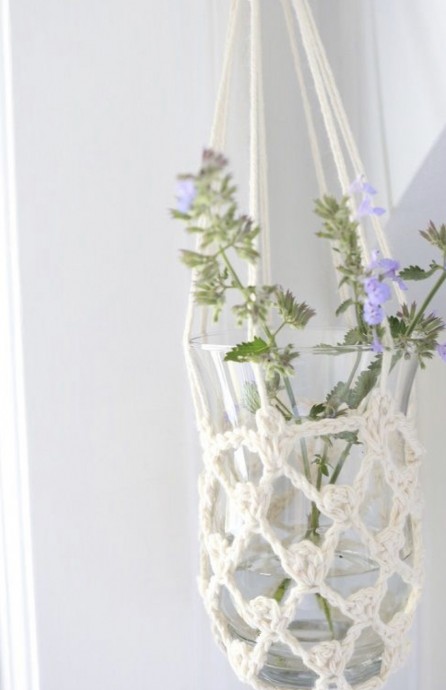 Crochet Plant Hanger (Free Pattern)