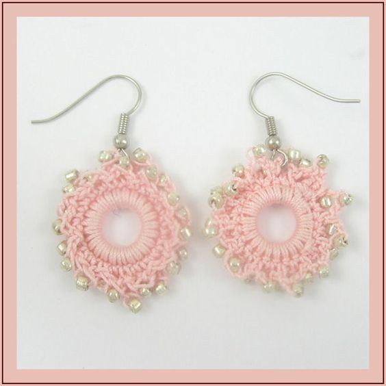 Crochet Chantilly Earrings