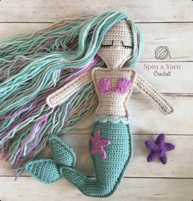 Beautiful Ragdoll Mermaid