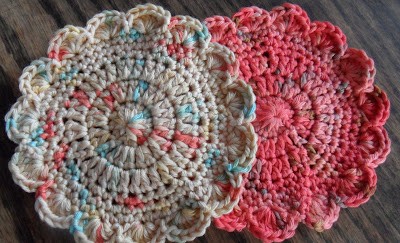 Crochet Country Cottage Coasters