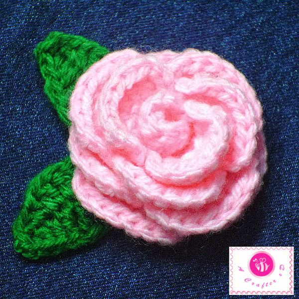 Crochet Blooming Rose